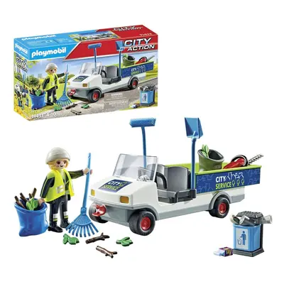 Playmobil 71433 úklid města pomocí e-vozidla