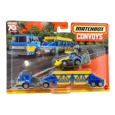 Mattel matchbox™ přeprava ford c900 cabover & mbx gravel trailer