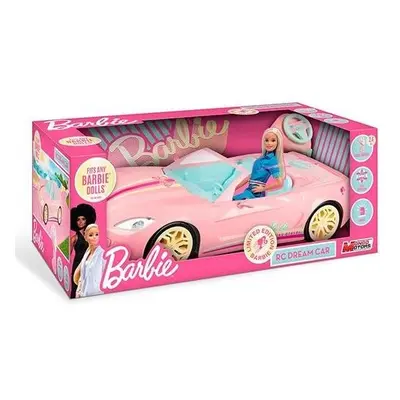 Barbie rc dream car 2,4 ghz se světly, růžové