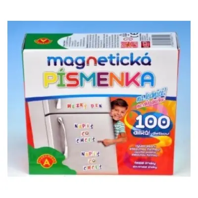 Magnetická písmena na lednici 100 dílků