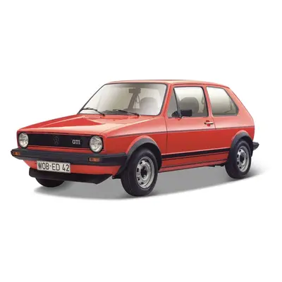 Bburago 1:24 plus volkswagen golf mk1 gti red