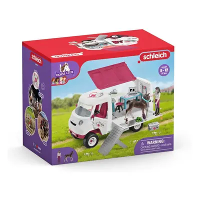 Schleich 42439 mobilní veterinář s hannoverským hříbětem