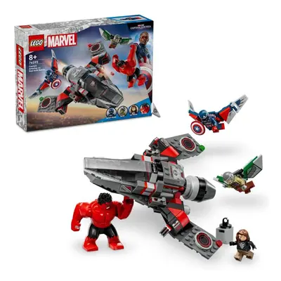 Lego® marvel 76292 souboj: kapitán amerika vs. red hulk