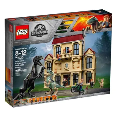 Lego® jurassic world 75930 řádění indoraptora v lockwoodově sídle