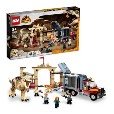 Lego® jurassic world 76948 útěk t-rexe a atrociraptora