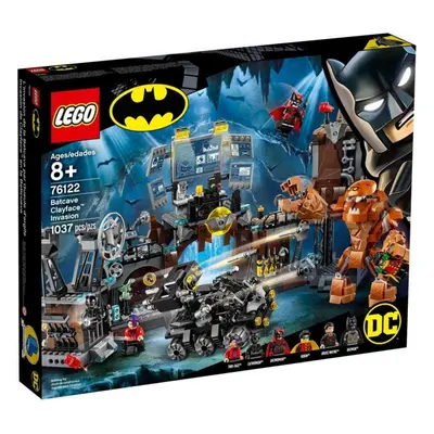 Lego® super heroes 76122 clayface™ útočí na batmanovu jeskyni