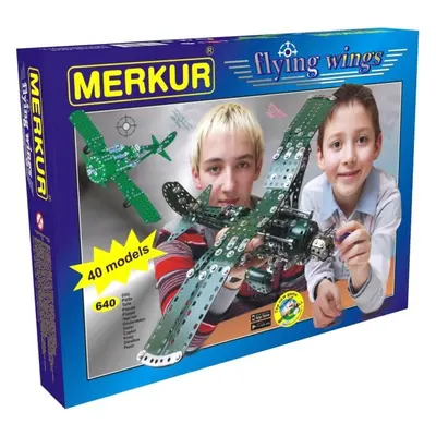 Merkur flying wings, 40 modelů, 640 dílů