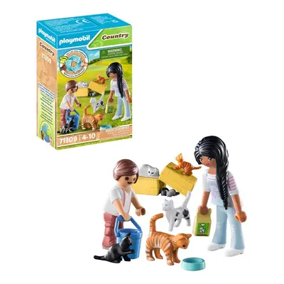 Playmobil 71309 kočičí rodina