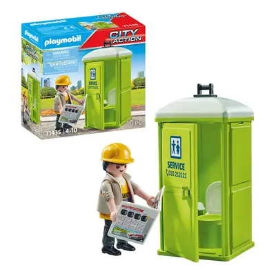 Playmobil 71435 mobilní toaleta