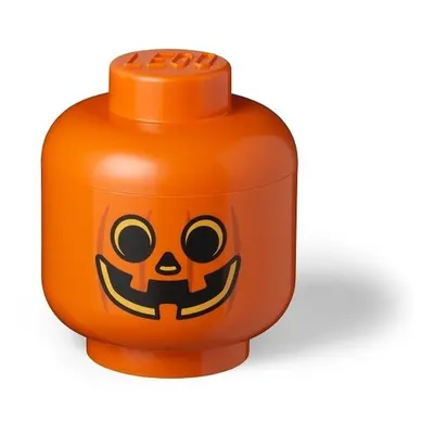 Lego® box hlava halloween (dýně) velikost l