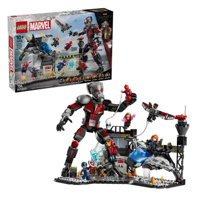 Lego® marvel 76314 akční bitva captain america: občanská válka