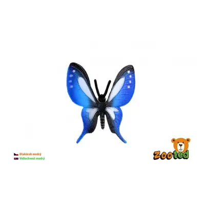 Zooted motýl tropický papilio/otakárek modrý