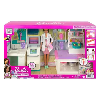 Barbie klinika 1. pomoci s doktorkou, herní set, mattel gtn61