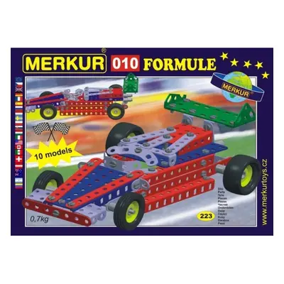 Merkur 10 formule - 10 modelů, 223 dílků