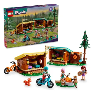 Lego® friends 42624 útulné chatky na dobrodružném táboře