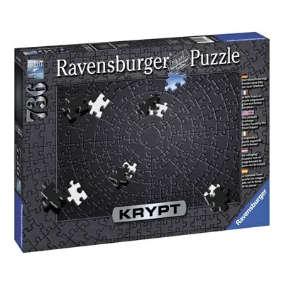 Ravensburger 00054 puzzle krypt black, 736 dílků