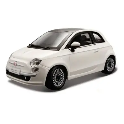 Bburago 1:24 fiat 500 (2007) white