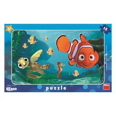 Dino puzzle nemo a želva 15d.