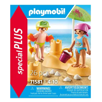 Playmobil 71581 děti s hradem z písku