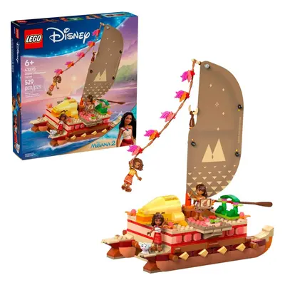 Lego® disney 43270 vaiana a dobrodružství na kánoi