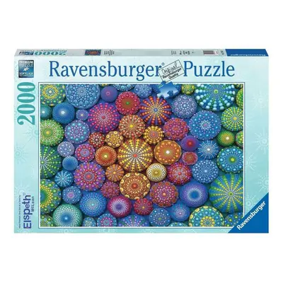 Ravensburger 17134 puzzle duhové mandaly 2000 dílků