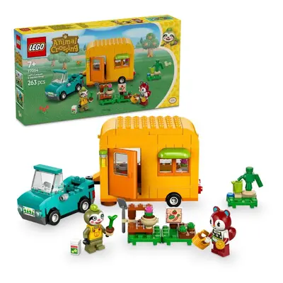 Lego® animal crossing™ 77054 leif, karavan a zahradnictví