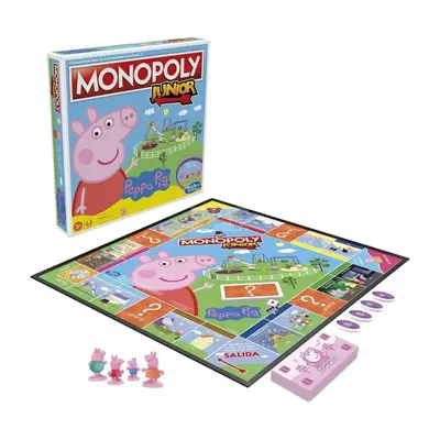 Monopoly junior peppa pig, hasbro f1656