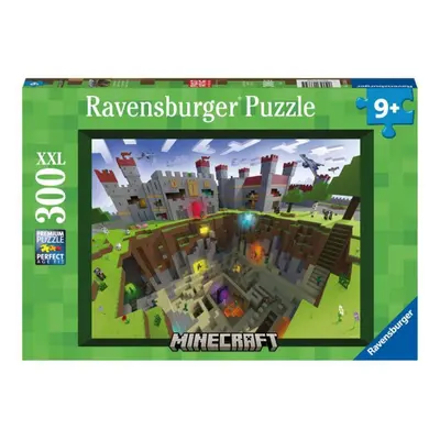 Ravensburger 13334 puzzle minecraft 300 dílků xxl