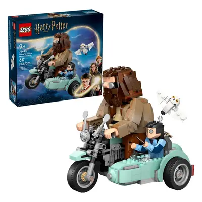 Lego® harry potter™ 76443 hagrid™ a harry na motorce