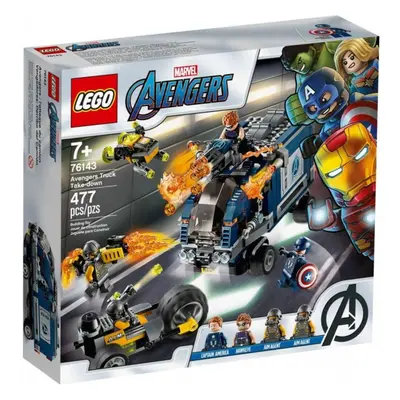 Lego® super heroes 76143 avengers: boj o náklaďák