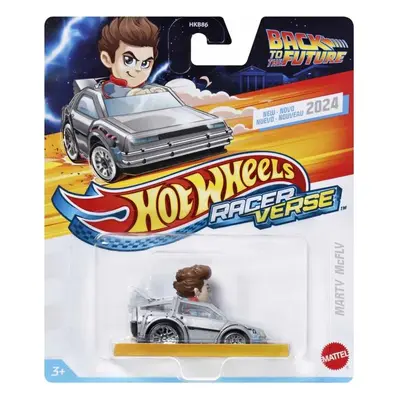 Mattel hw racerverse back to the future marty mcfly hrt37