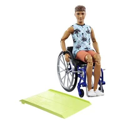 Mattel barbie model ken na invalidním vozíku hjt59