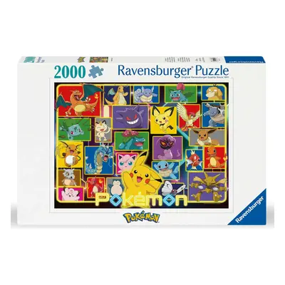 Ravensburger 01130 puzzle pokémon: chyťte je všechny! 2000 dílků