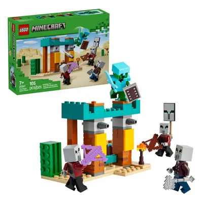 Lego® minecraft® 21267 pouštní hlídka zákeřníků