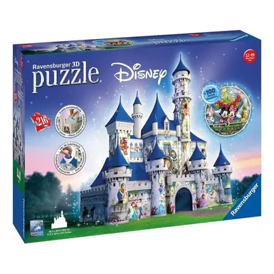 Ravensburger 12587 puzzle 3d disney zámek 216 dílků