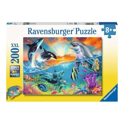 Ravensburger 12900 puzzle život v oceánu 200 xxl dílků