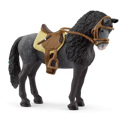 Schleich 42708 klisna pura raza espanola stallion se sedlem a uzdou