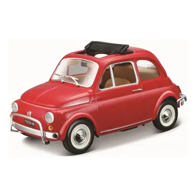 Bburago fiat 500l (1968) 1:24 červený