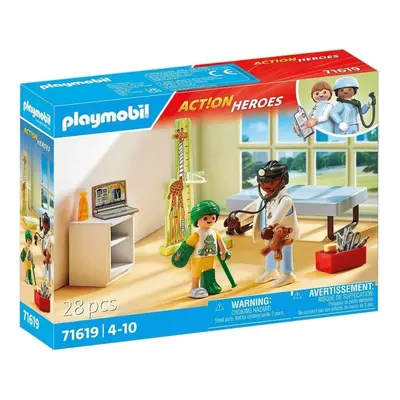 Playmobil 71619 pediatr s plyšovým medvídkem