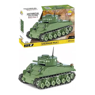 Cobi 2715 americký tank sherman m4a1