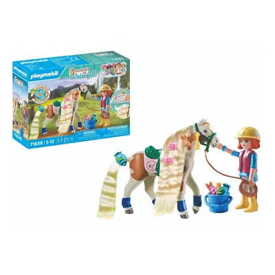 Playmobil 71639 ellie & kůň s krepovačkou