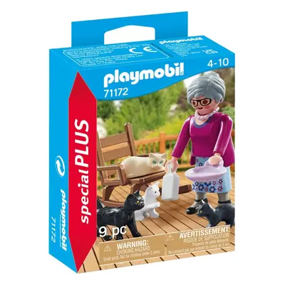 Playmobil 71172 babička s kočkami