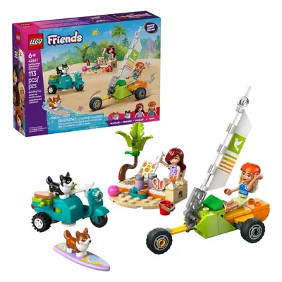 Lego® friends 42641 dobrodružství se surfujícími psy a skútrem