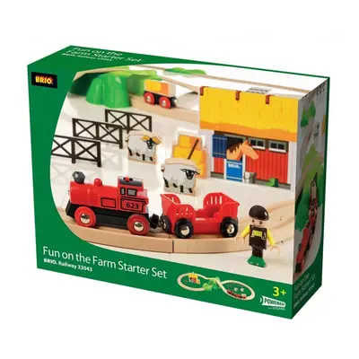 Brio 33043 vláčkodráha zábava na farmě