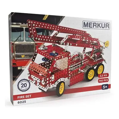 Merkur 6025 fire set, 740 dílů