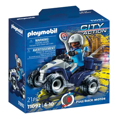 Playmobil 71092 policejní rychlostní čtyřkolka