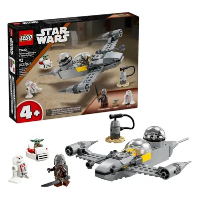 Lego® star wars™ 75410 mando, grogu a stíhačka n-1 starfighter™