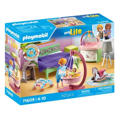 Playmobil 71609 ložnice s dětským koutkem