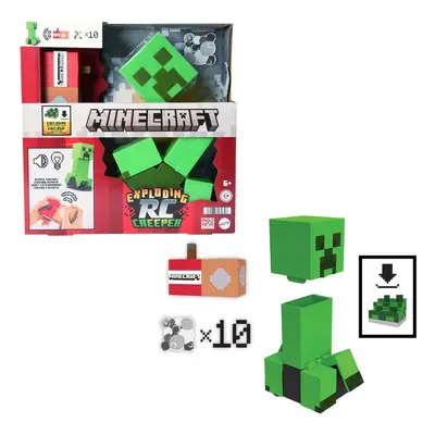 Mattel minecraft rc explodující creeper, hrr48