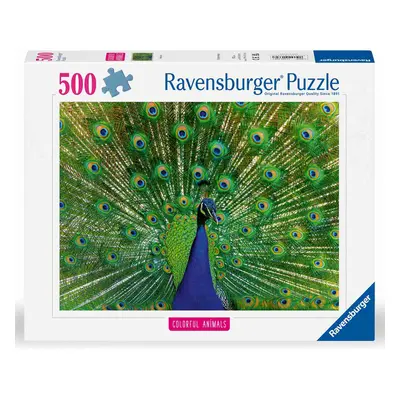 Ravensburger 01332 puzzle páv 500 dílků